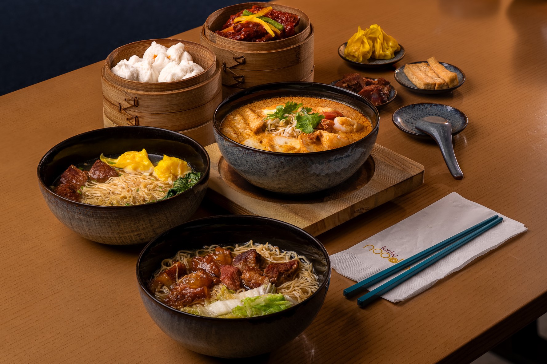 Lucky Noodles MakeYourOwnNoodles lets diners personalize their bowl