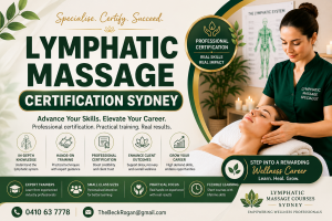 lymphatic massage certification Sydney