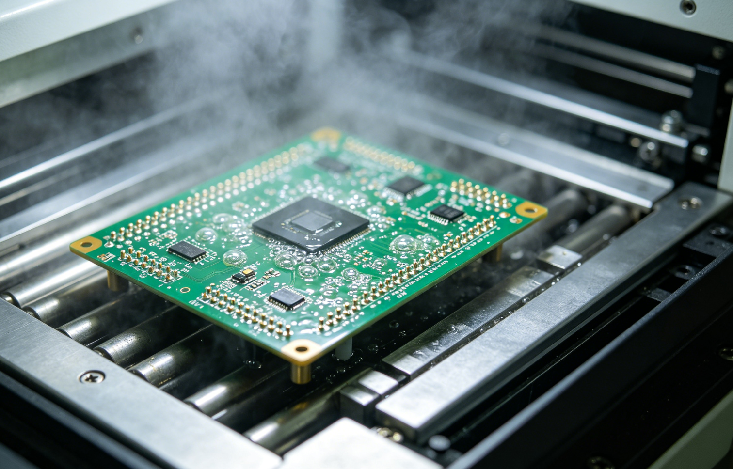 Leaded Nitrogen Vacuum Reflow Soldering Leaded Nitrogen Vacuum Reflow Soldering