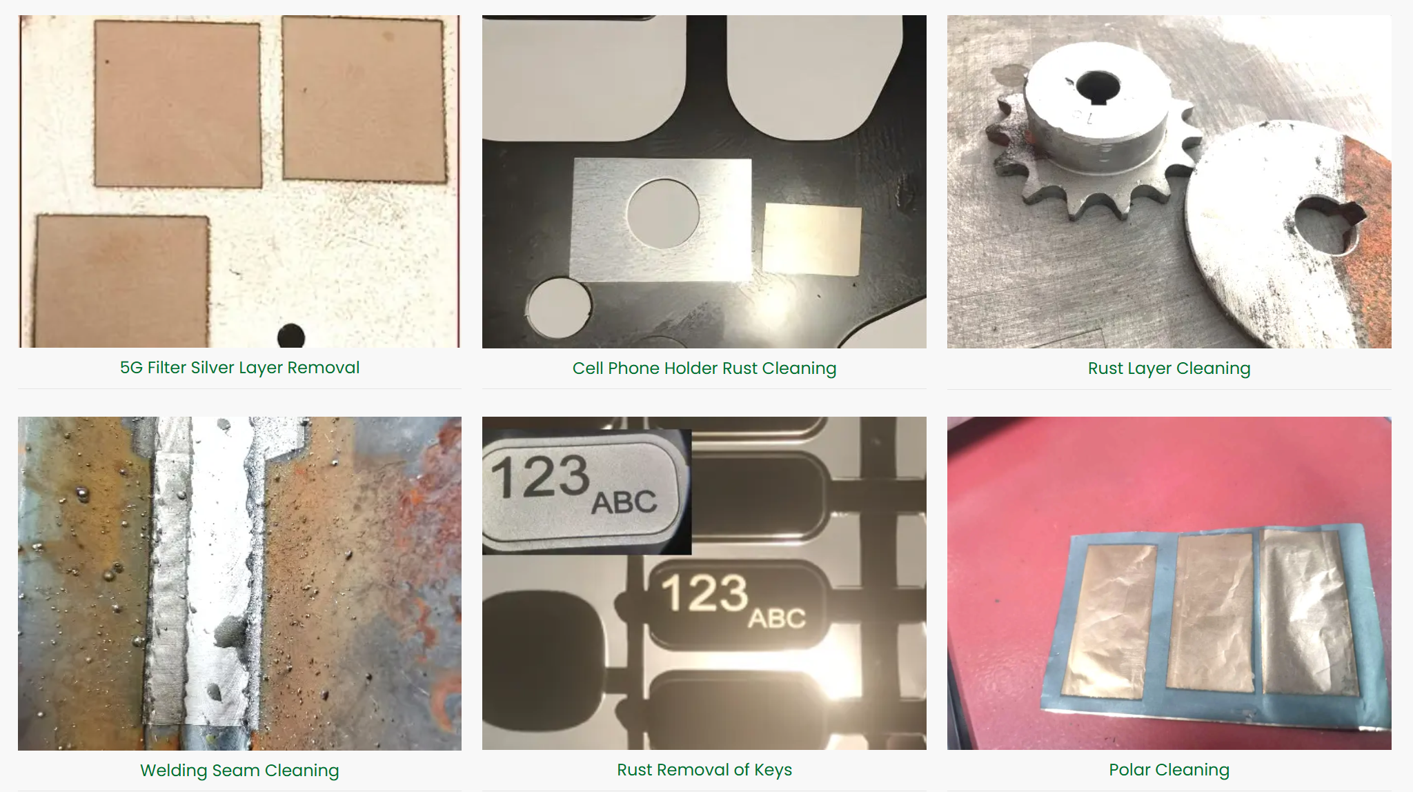 Application of Laser Cleaning Machine Application of Laser Cleaning Machine
