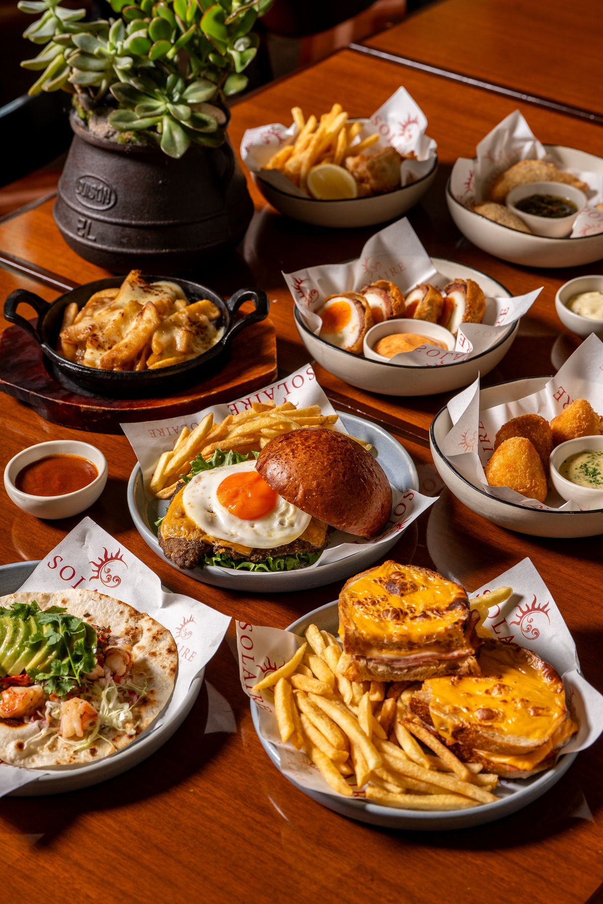 Elevated global comfort foods
