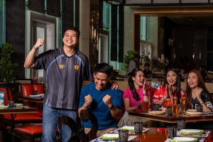 Watch, dine, cheer at live match viewings