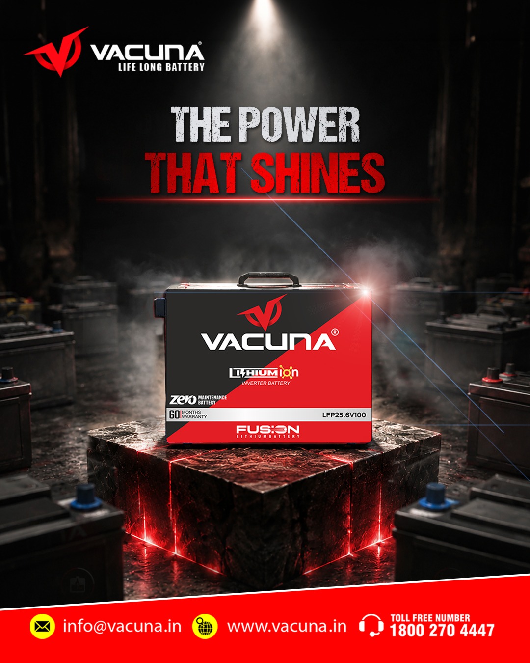 Vacuna Battery Expands Lithium Inverter Battery Solutions for Homes and Small Businesses