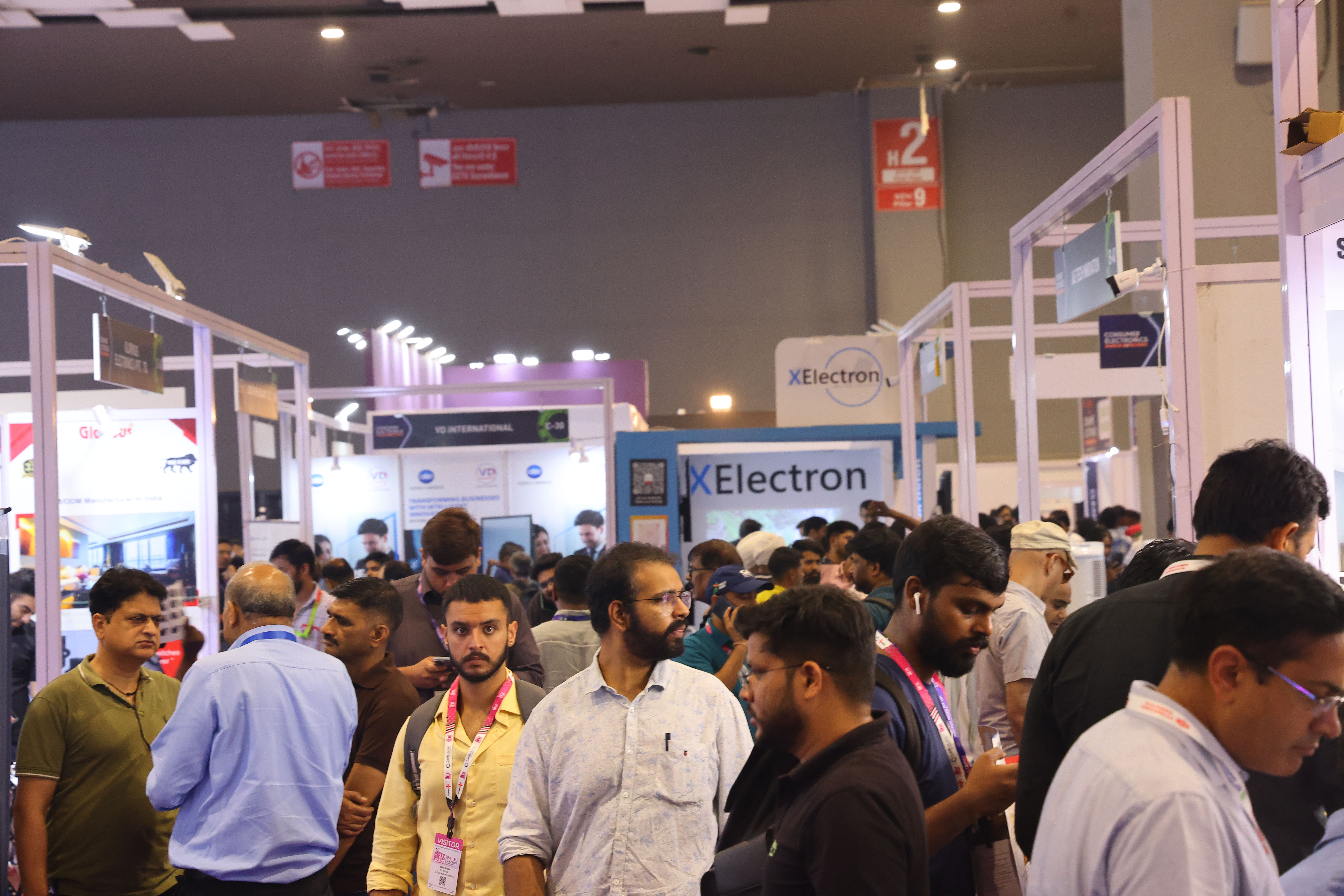 Consumer Electronics World Expo Delhi crowd Consumer Electronics World Expo Delhi crowd