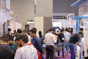 Consumer Electronics World Expo Delhi aisle