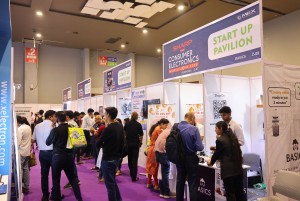 Consumer Electronics World Expo show floor