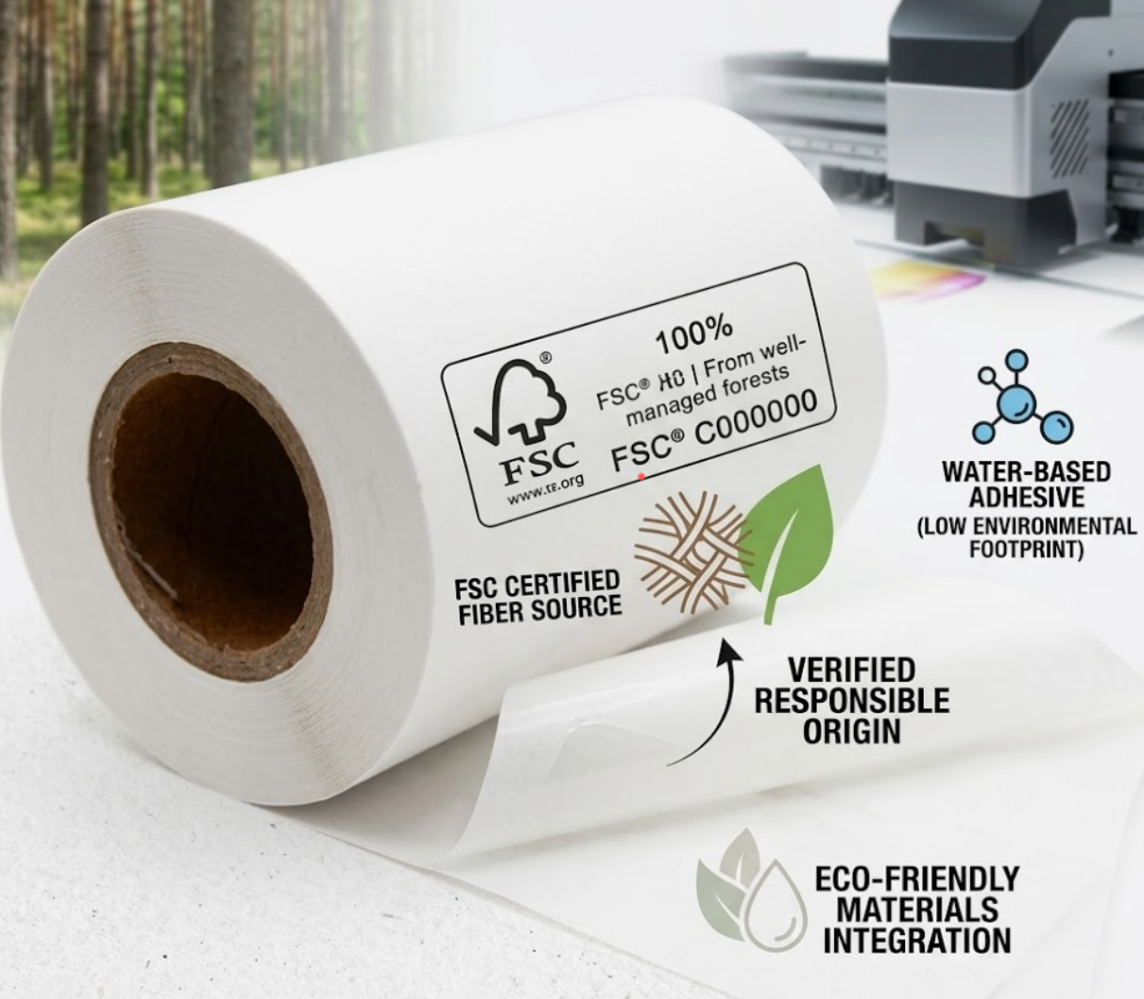 Eco Friendly Label Paper Eco Friendly Label Paper