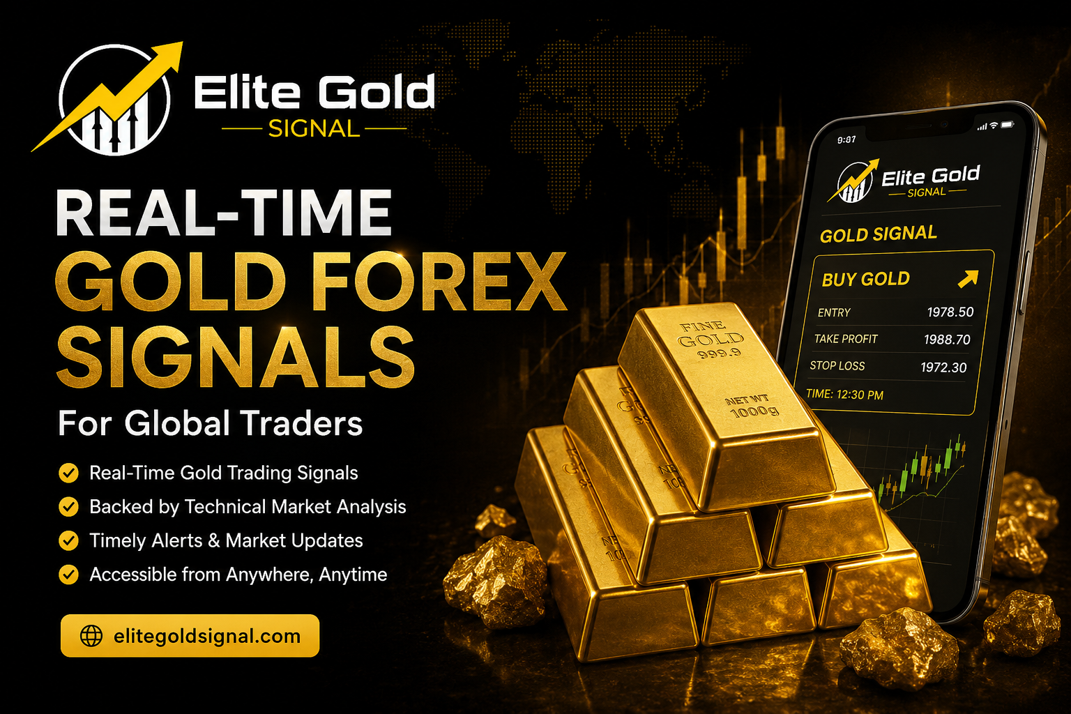 Elite Gold Signals: Get Real-Time Gold Forex Signal Services for Global Traders