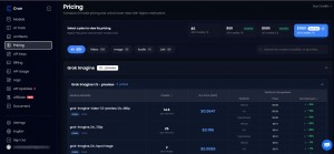 crun ai pricing model