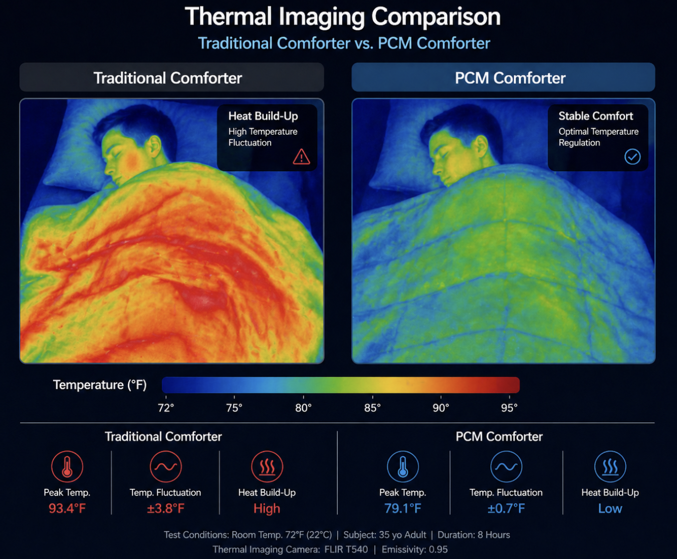 Thermal Regulation Comparison Thermal Regulation Comparison