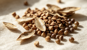 Organic Herbal Fillers Texture