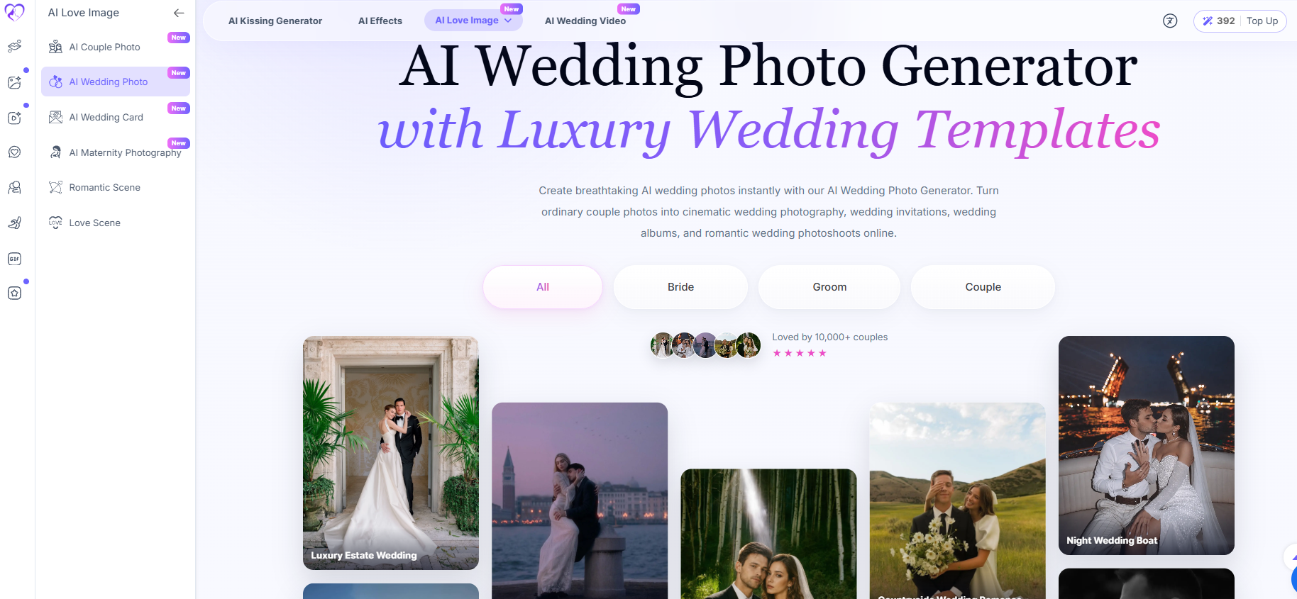 AI Wedding Photo Generator