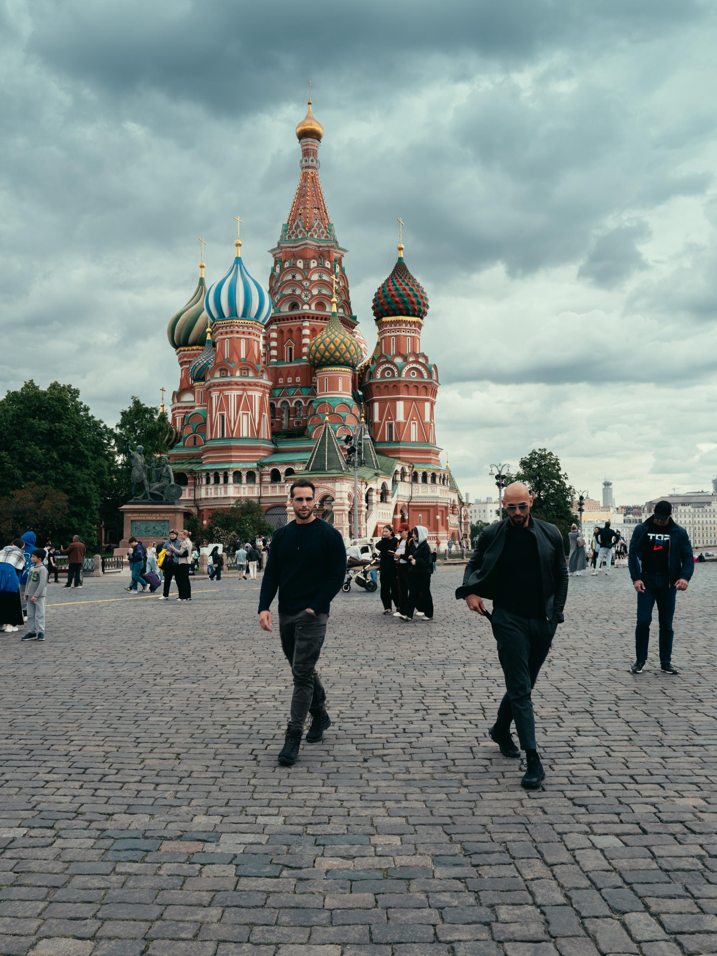 Andrew and Tristan Tate in Russia