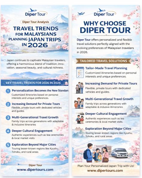 Private trip to Japan 2026 from Malaysia Private trip to Japan 2026 from Malaysia