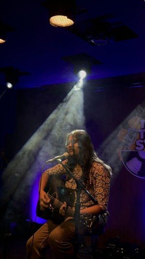 Singer Songwriter Performance TMSB Open Stage The Music School Bangalore