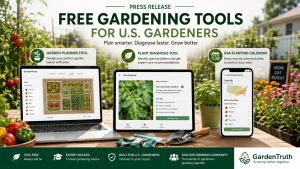 GardenTruth Garden Planner, Plant Diagnosis Tool, and USA Planting Calendar