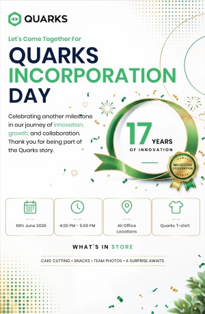 Quarks Incorporation Day