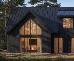 Luxury Sustainable Wooden Home Built for Nordic Climate Needs
