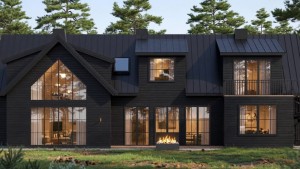 Modern Træhus Showcasing Energy Efficiency and Natural Living