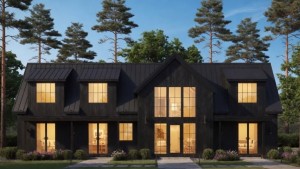 Year-Round Wooden House with Geothermal Heating and Comfort