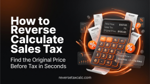 Reverse Tax Calculator