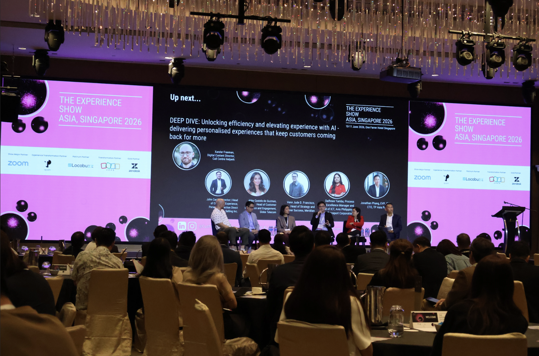 Industry leaders exchanged ideas and strategies at The Experience Show Asia 2026