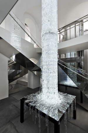 Crystal Chandelier rain design