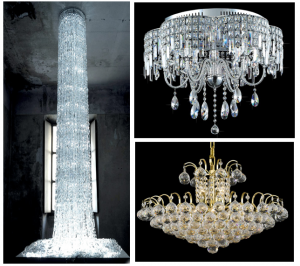 modern crystal chandelier