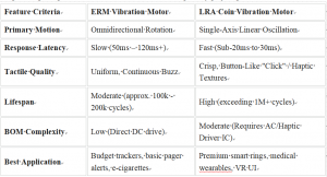 Wholesale LRA and ERM Coin Vibration Motors