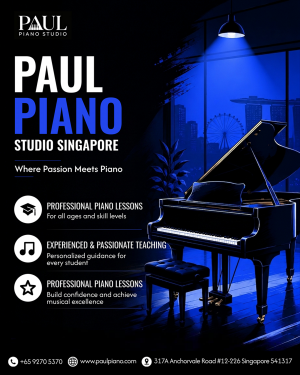 Paul Piano Studio Singapore