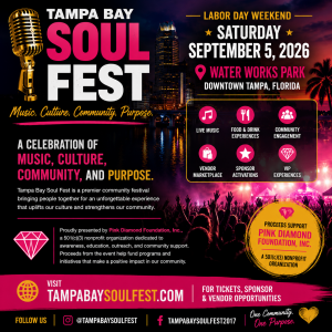 Tampa Bay Soulfest Event Flyer