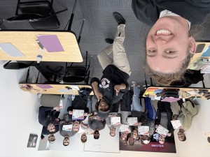 Instructor Hayley takes pics of VA CCW class