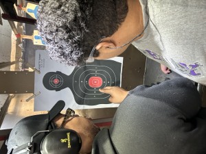 Lead Instructor Lacy training student