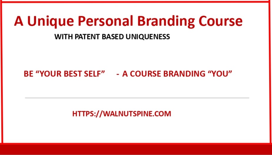 WalnutSpine Lauches Personal Branding Online Course