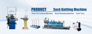 High Speed Double Cylinder Socks Knitting Machine Production Line