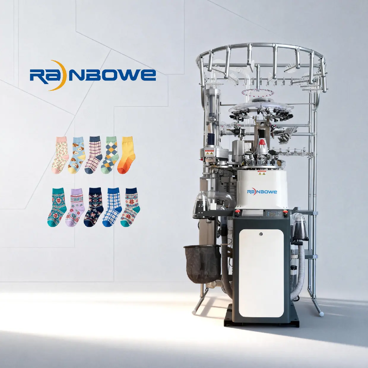 Customized Computerized Socks Making Machine