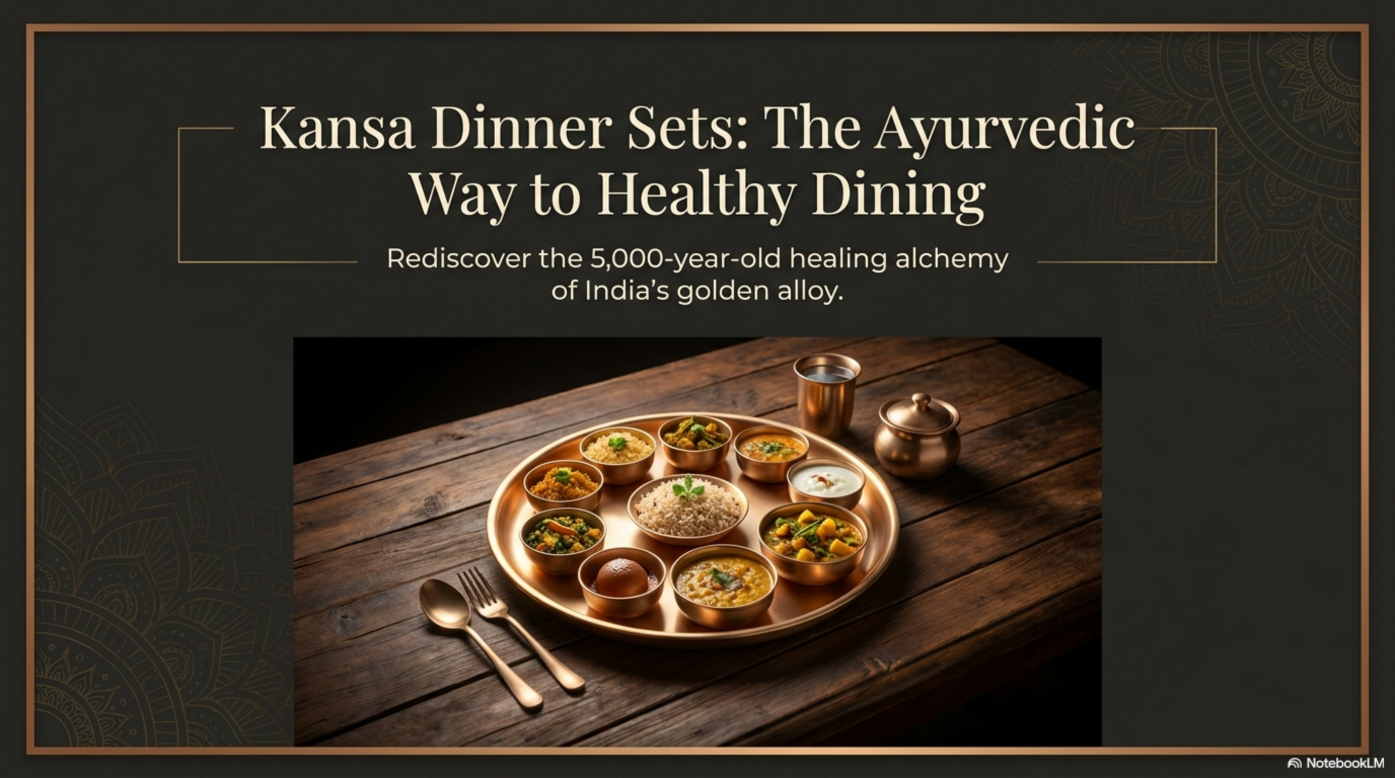 RoyalStuffs Highlights the Growing Popularity of Traditional Kansa Dinner Sets in Modern Indian Homes