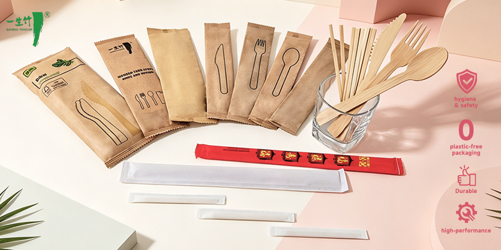 Bamboo Forever: A Professional Bamboo Cutlery with Paper Wrapped Exporter at IPSA Autumn