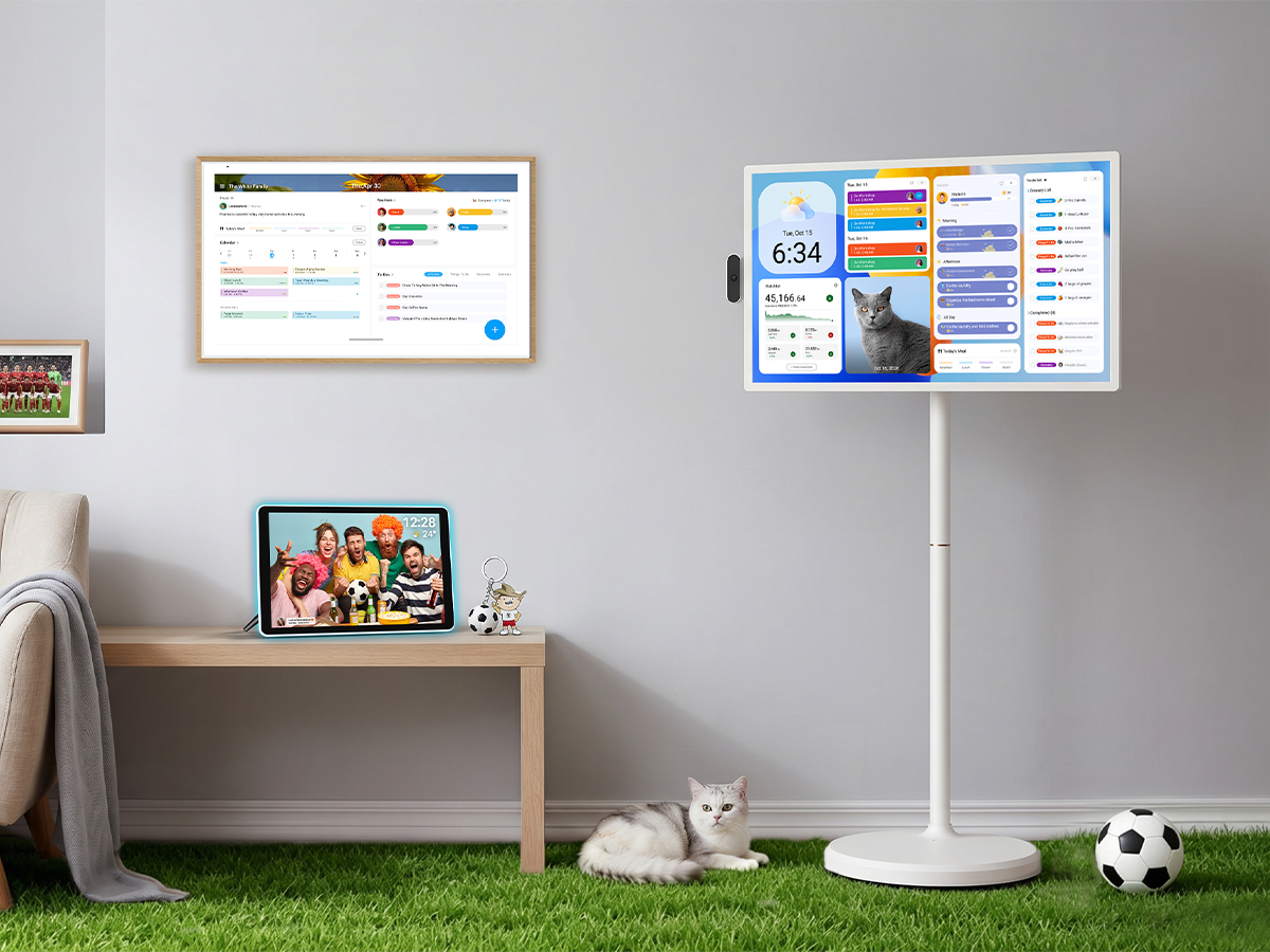 Apolosign digital calendar portable TV and smart photo frame product lineup