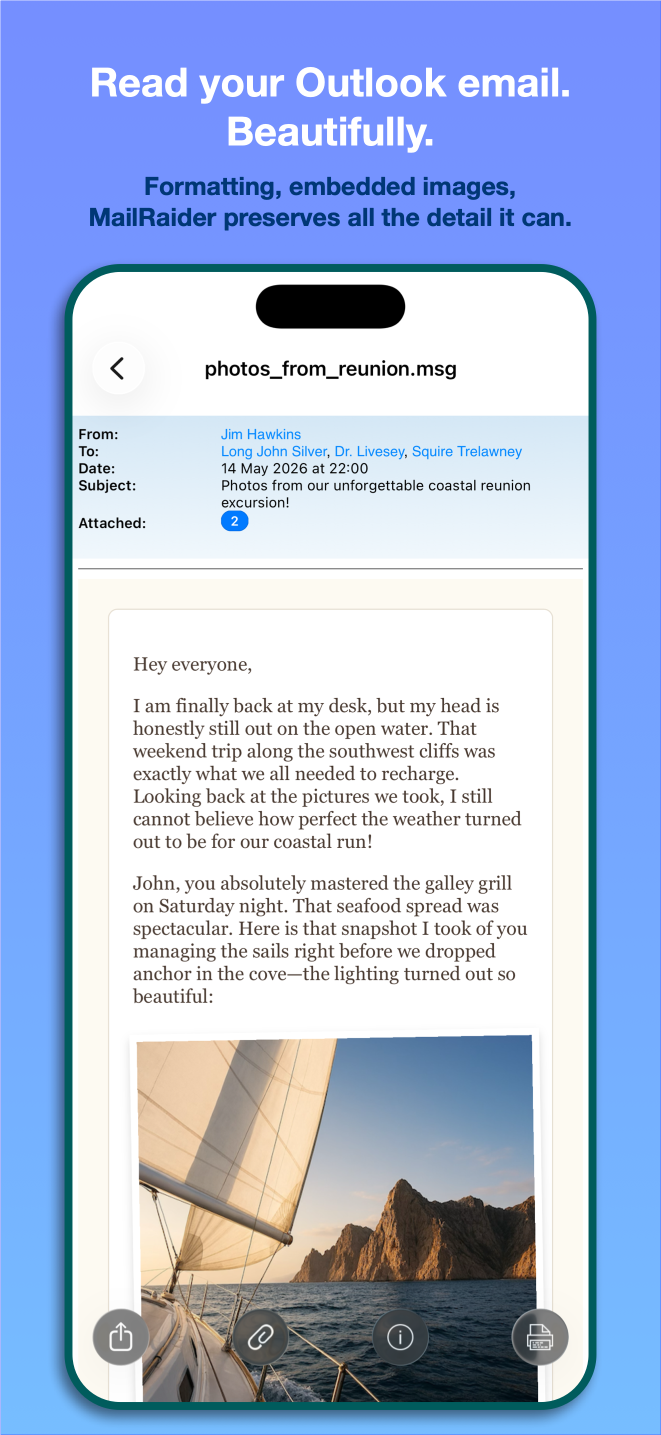 MailRaider iPhone Formats It Beautifully MailRaider iPhone Formats It Beautifully