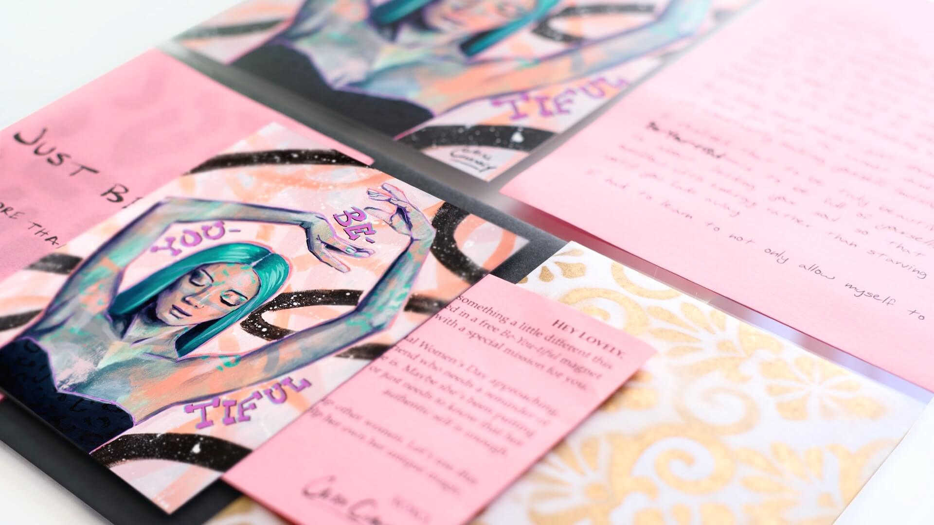 Monthly art subscription Bad Bitch Print Club by Criss Chaney