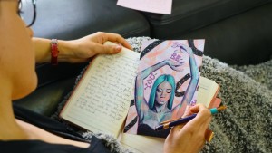 Monthly feminist art subscription Bad Bitch Print Club