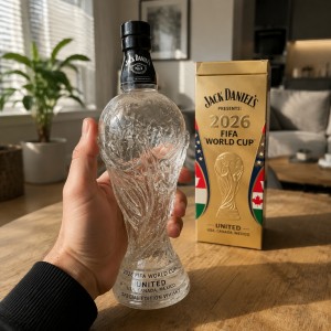  World Cup Jack Daniel Whiskey Bottle