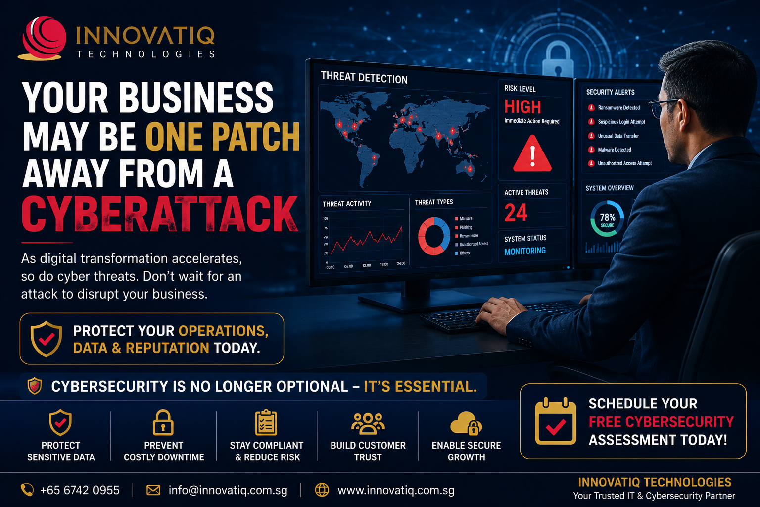 Innovatiq Technologies Urges Businesses to Strengthen Cybersecurity Amid Rising Digital Threats