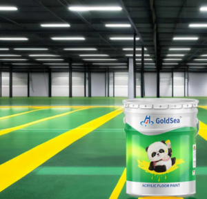 Epoxy colored sand self leveling floor paint manufacturer