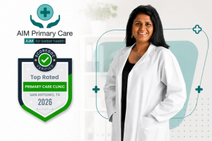 aim primary care recognized as the top rated primary care clinic in san antonio