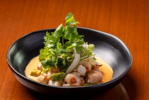 Aguachile with Shrimp, Avocado, and Bright Citrus Notes