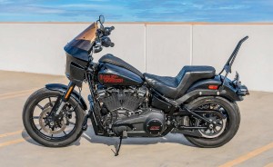 iron born diamond stitch 2 up seat for harley softail low rider s fxlrs lifestyle 1