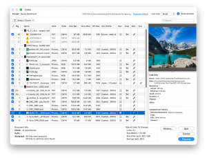 Automate InDesign link processing with one click