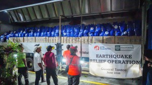 Razon Firms Aid Quake-Hit GenSan, Sarangani